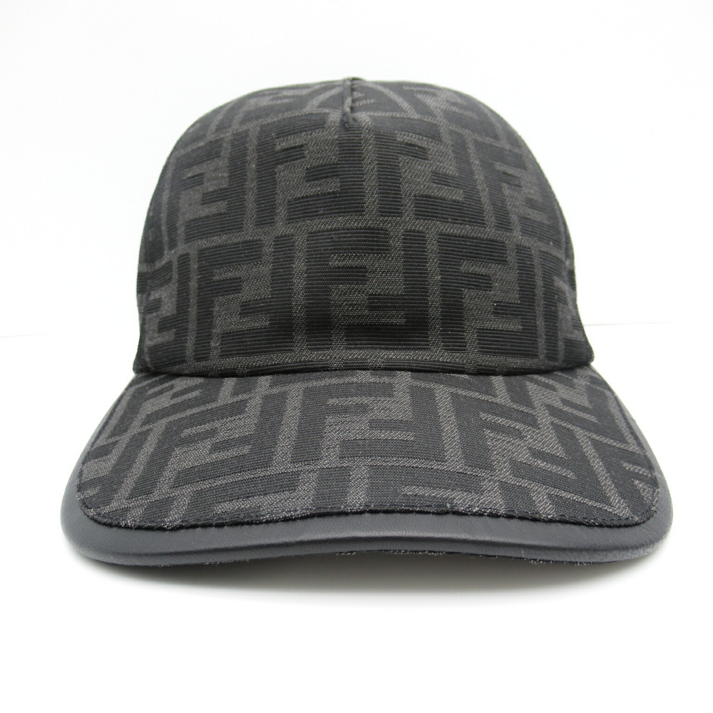 Fendi Baseball Cap Polyester Black - image 1